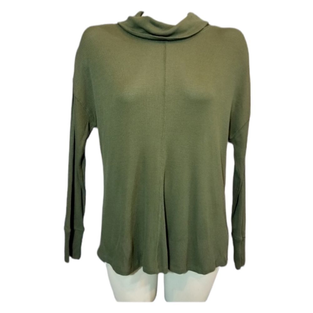 Sanctuary Olive Green Roll Neck Pullover Size Medium